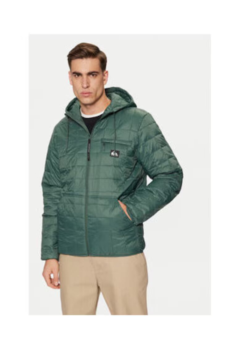 Quiksilver Jacheta de tranzitie EQYJK04095-GRT0 - sintetic - verde -