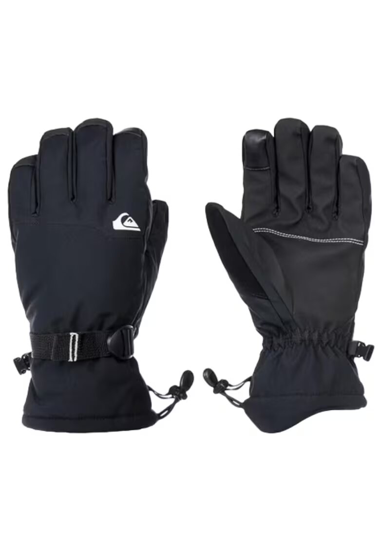 Quiksilver Manusi sport model Mission Youth - negru - marime S - membrana hidroizolanta - functie Touch Screen
