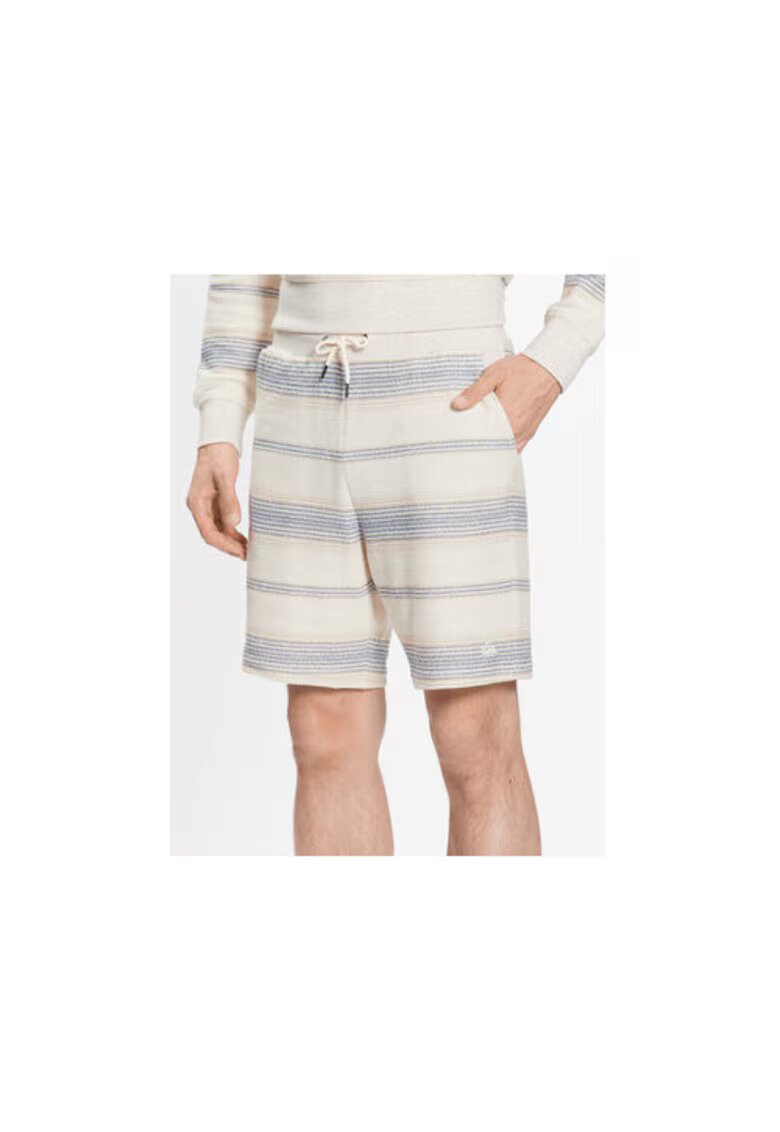 Quiksilver Pantaloni scurti barbati - 301882299 - Bumbac/Poliester - Bej - Bej