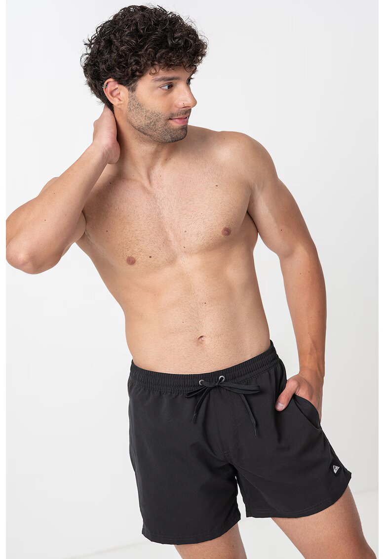 Quiksilver Pantaloni scurti de baie cu snururi - Negru