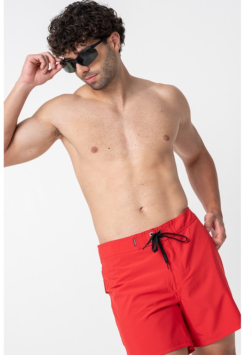 Quiksilver Pantaloni scurti de baie cu talie ajustabila - Rosu vermillion