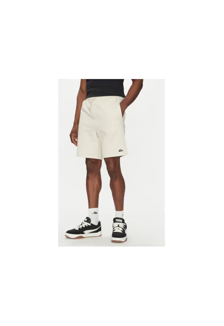 Quiksilver Pantaloni scurti sport barbati EQYFB03372 - Bumbac/Poliester - Ecru - Ecru