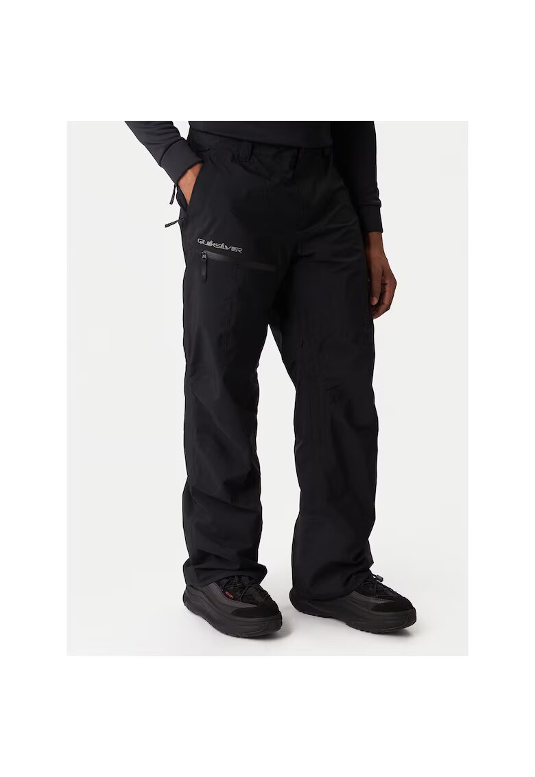Quiksilver Pantaloni sport barbati de snowboard - negru