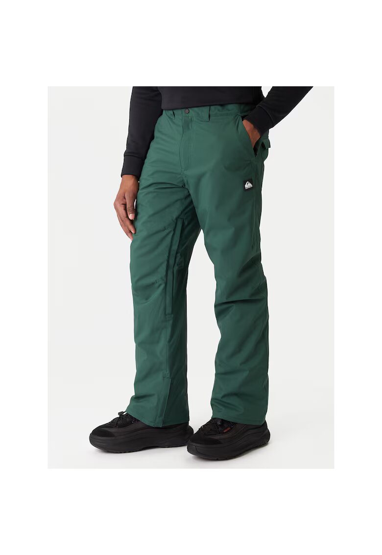 Quiksilver Pantaloni sport barbati de snowboard - verde