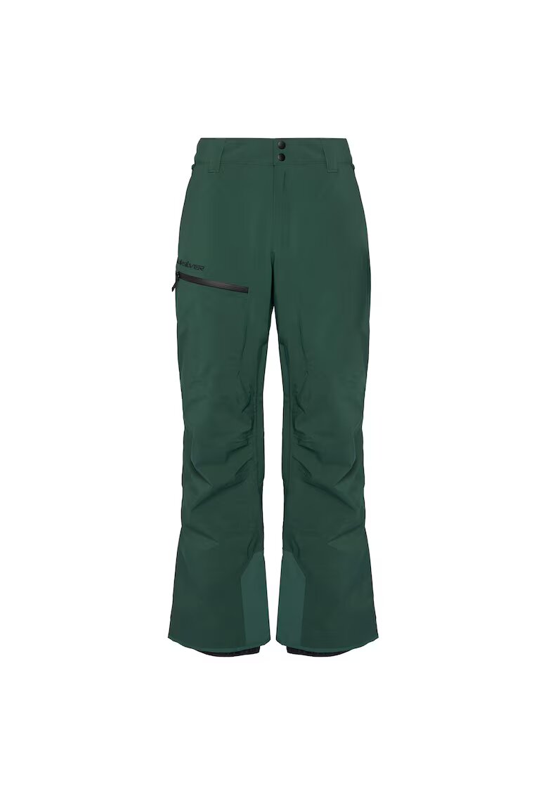 Quiksilver Pantaloni sport barbati pentru snowboard - verde