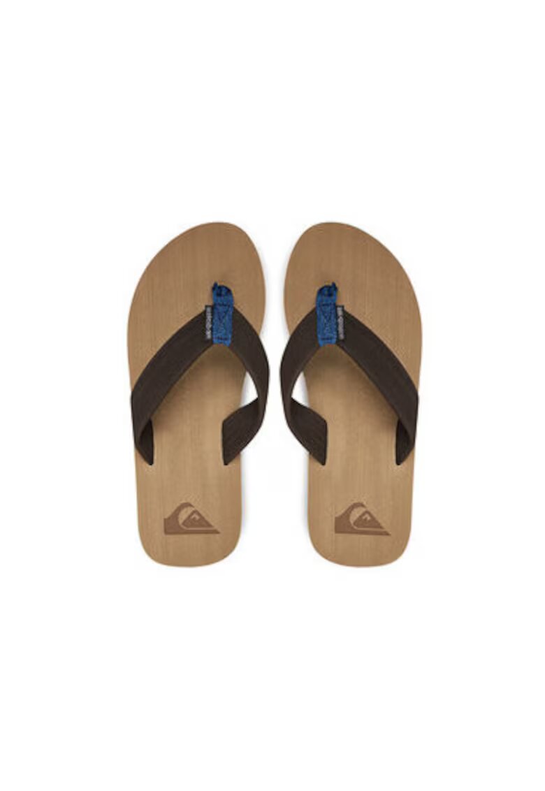 Quiksilver Papuci flip-flop barbati AQYL101266 - Sintetic - Negru - Negru