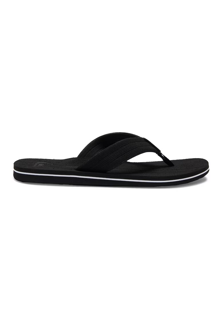 Quiksilver Papuci flip-flop Molokai Layback - Alb/Negru