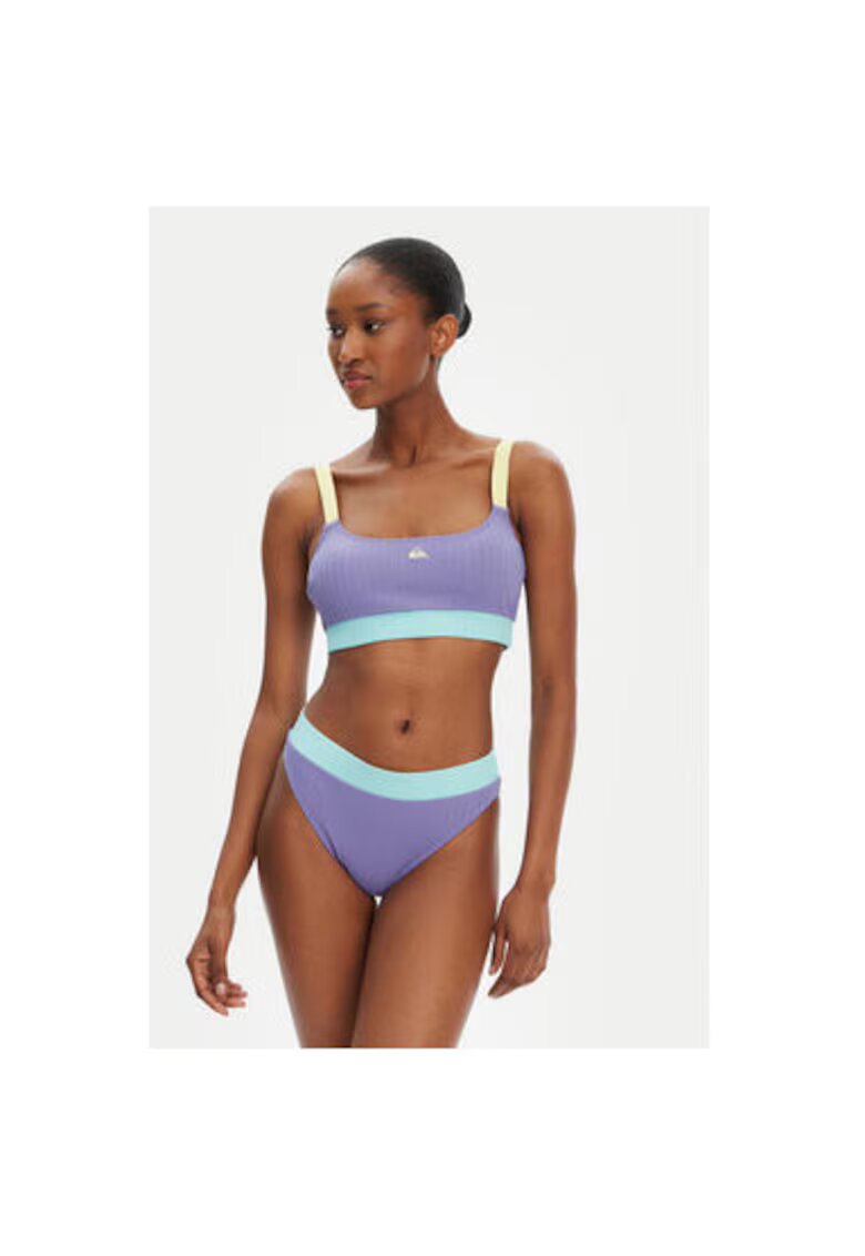 Quiksilver Sutien bikini dama EQWX303134 - Sintetic - Albastru - Albastru