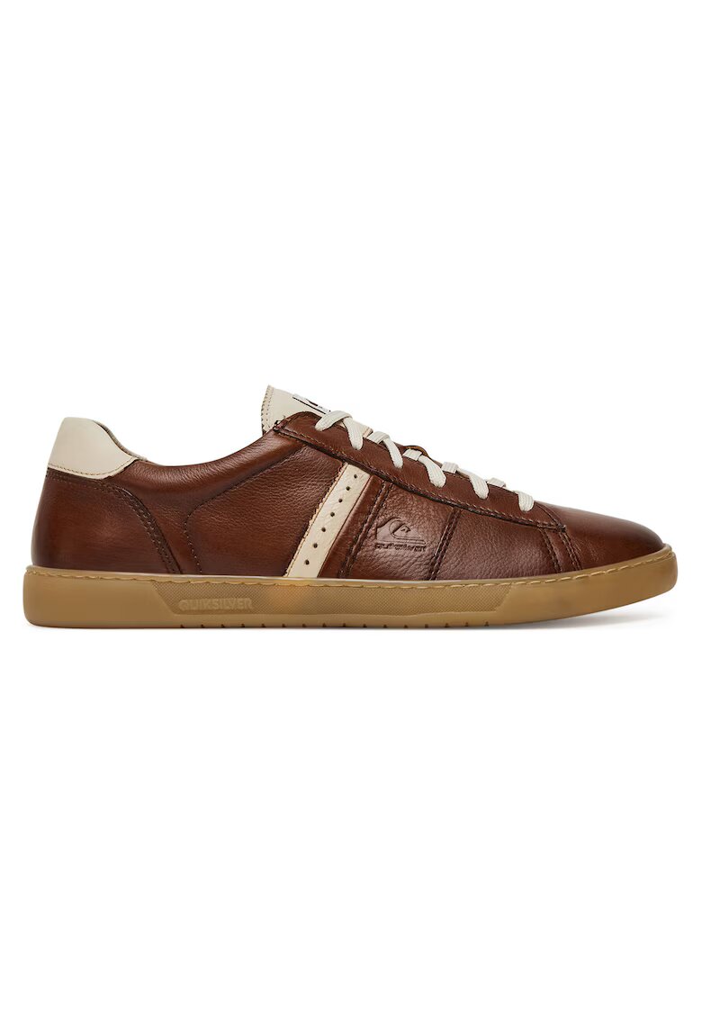 Quiksilver Tenisi barbati VALLEY2-03 - piele naturala - maro