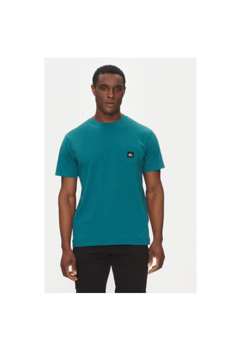 Quiksilver Tricou barbati EQYZT08035-BSJ0 - Bumbac - Verde - Verde