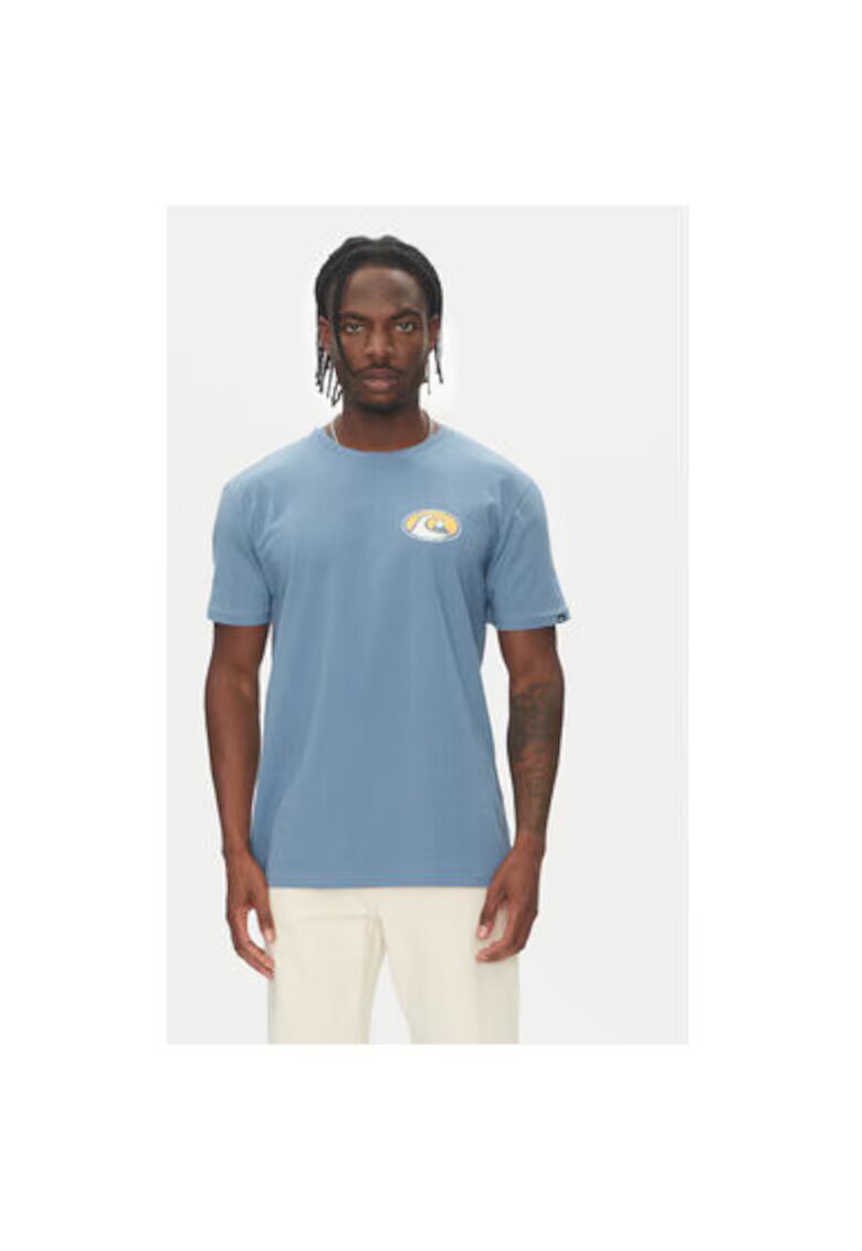 Quiksilver Tricou barbati EQYZT08050 - Bumbac - Albastru - Albastru