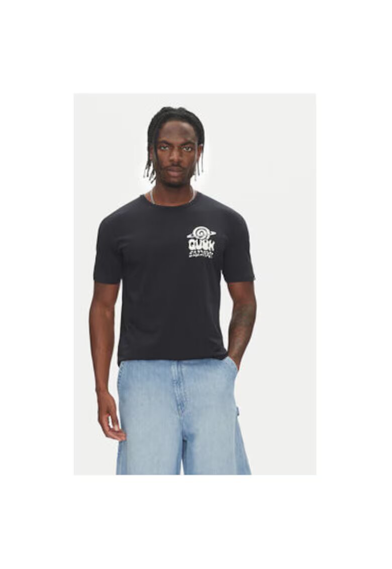 Quiksilver Tricou barbati EQYZT08053 - Bumbac - Negru - Negru