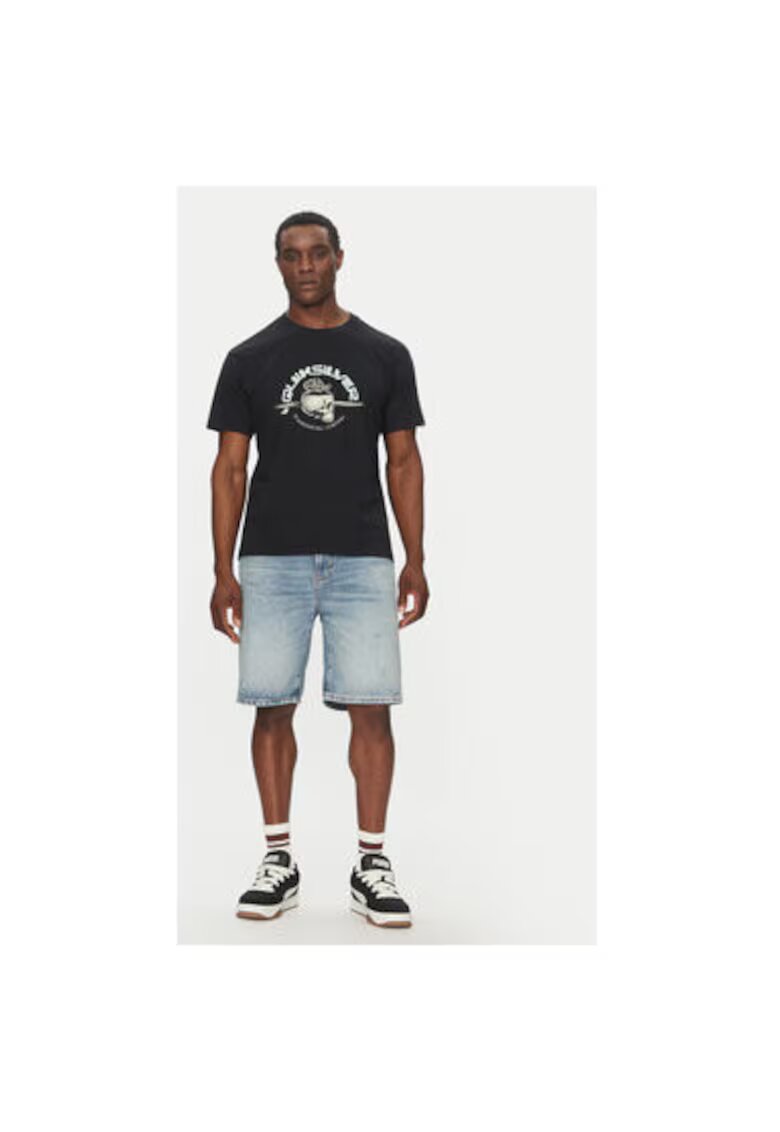 Quiksilver Tricou barbati EQYZT08056-KVJ0 - Bumbac - Negru - Negru