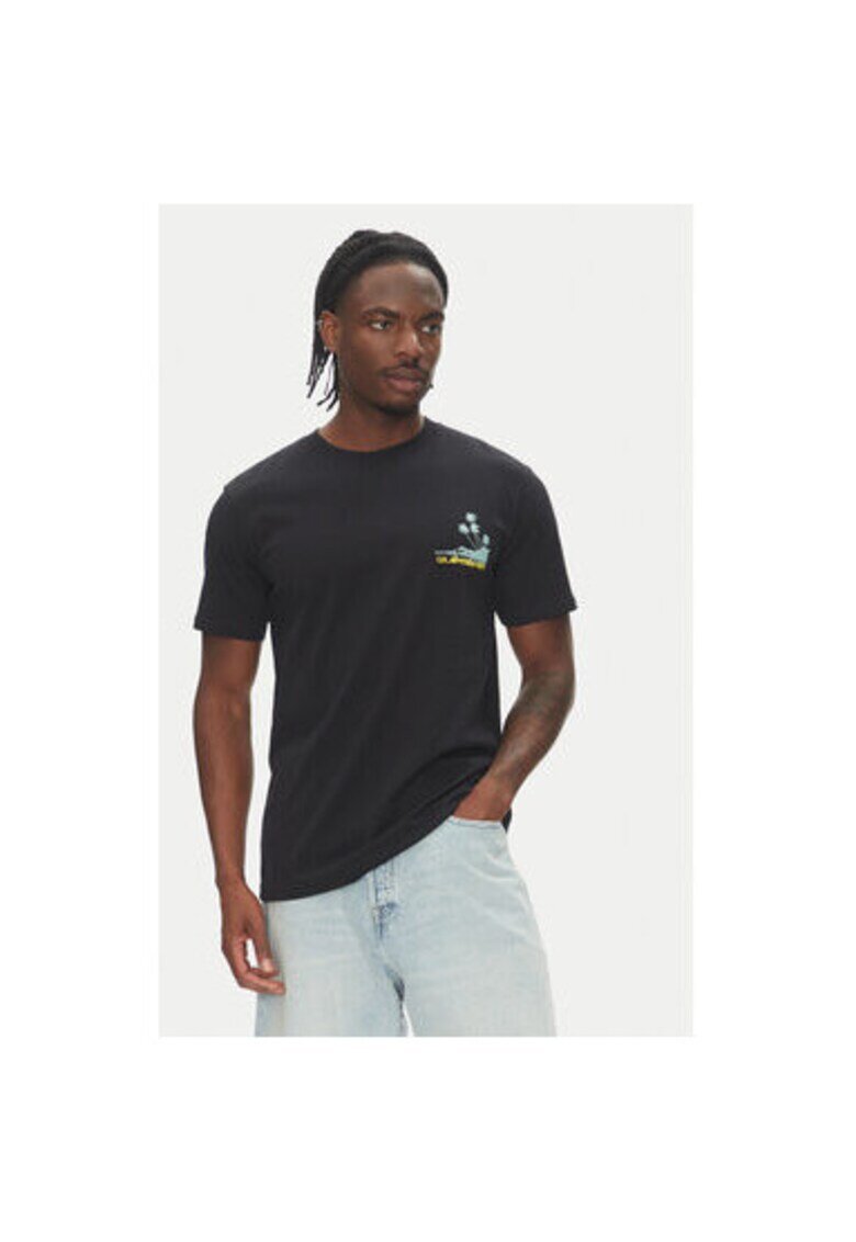Quiksilver Tricou barbati EQYZT08057 - Bumbac - Negru - Negru