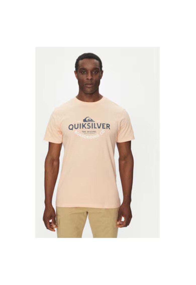 Quiksilver Tricou barbati EQYZT08064-MEF0 - Bumbac - Portocaliu - Portocaliu