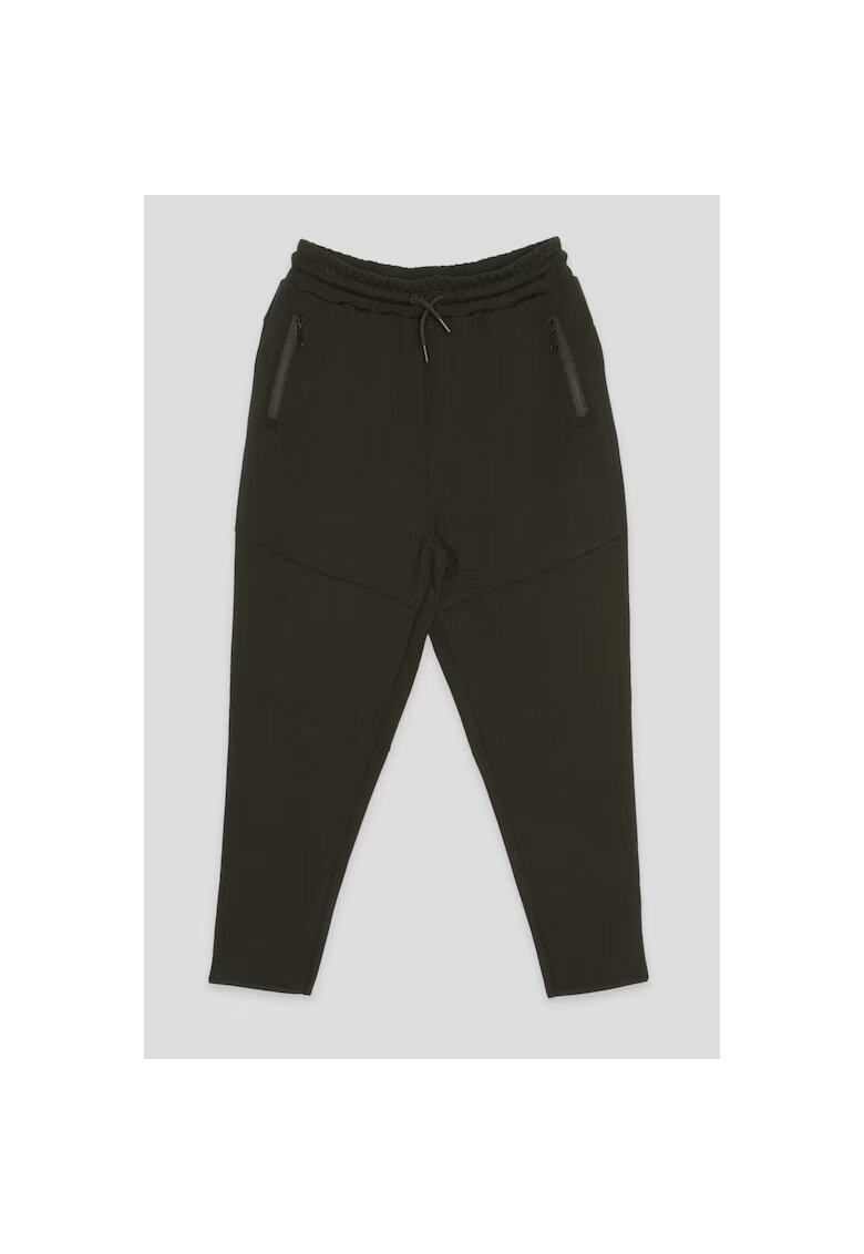 R Pantaloni de tening cu coiala lejea si buzunae cu femoa