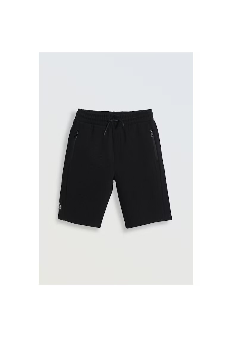 R Pantaloni scuti din ticot cu snu