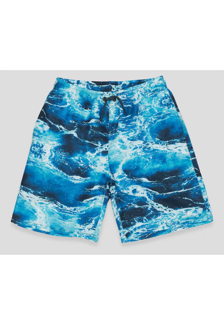 R Pantaloni scuti pentu baie cu talie ajustabila
