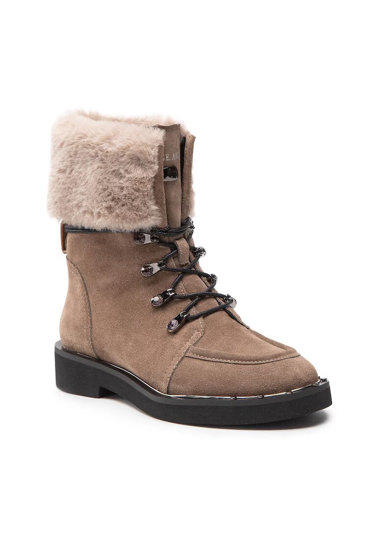 Rage Age Botine dama - 301322559 - Piele naturala - Maro