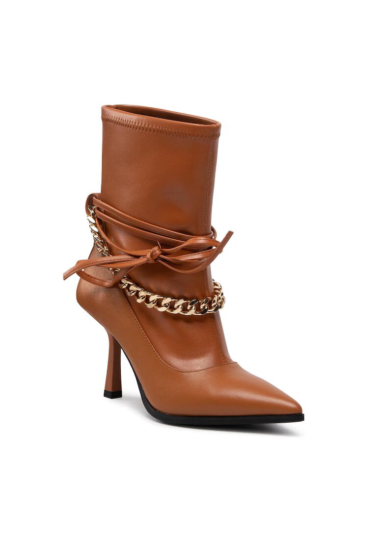 Rage Age Botine dama - Piele naturala - Maro