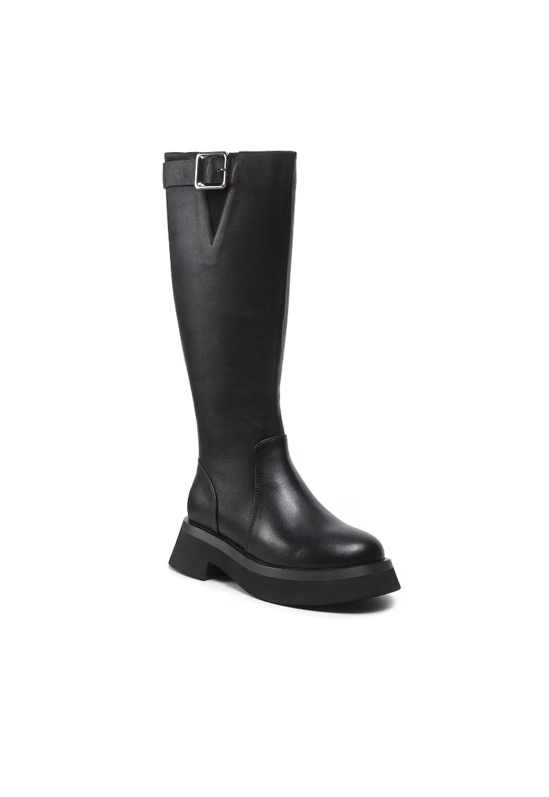 Rage Age Cizme dama - 301324034 - Piele naturala - Negru - Negru