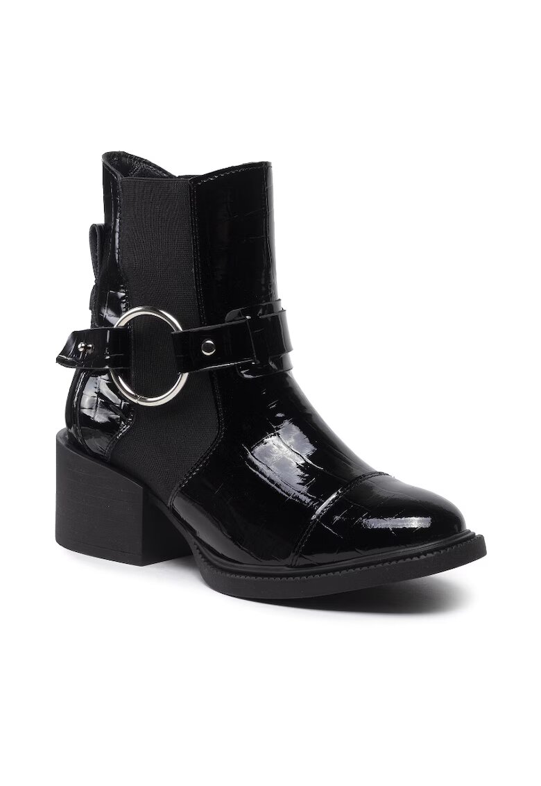 Rage Age Cizme dama - 301517955 - Piele naturala - Negru - Negru