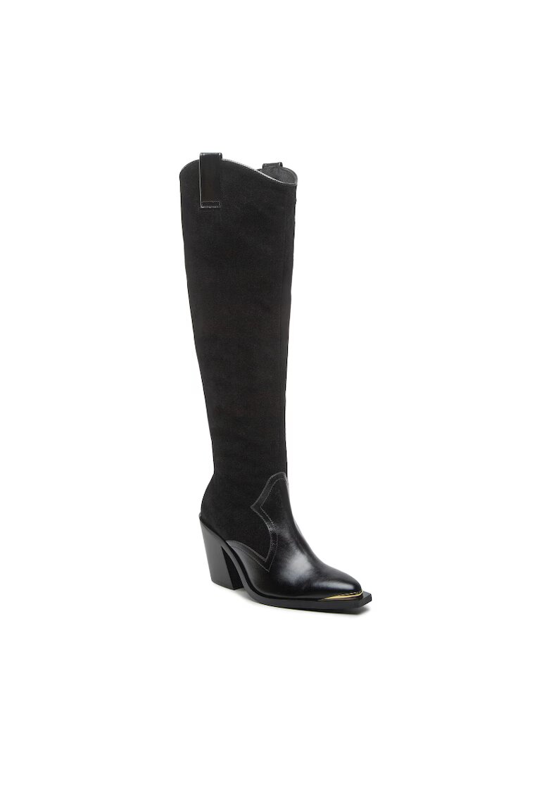 Rage Age Cizme dama - 301547167 - Piele naturala - Negru - Negru