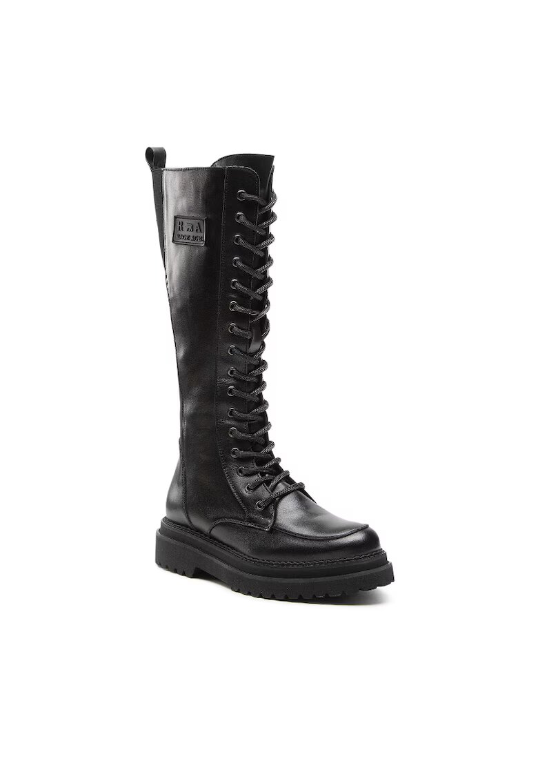 Rage Age Cizme dama - 301548409 - Piele naturala - Negru - Negru