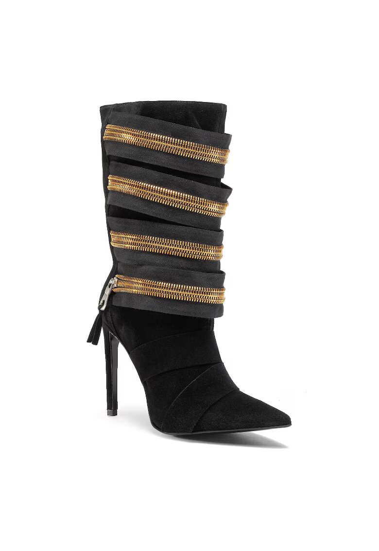 Rage Age Cizme dama - Piele naturala - Negru - Negru