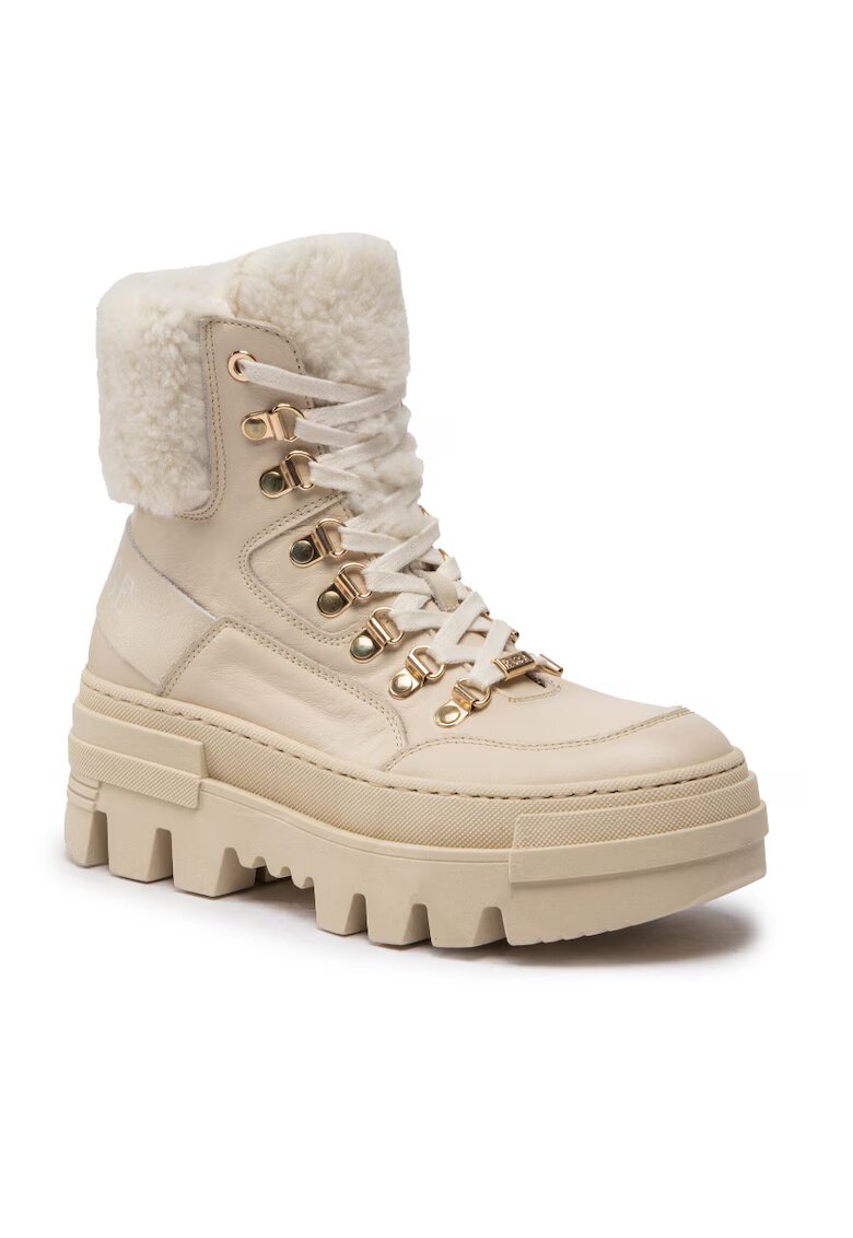Rage Age Ghete dama - Piele naturala - Bej - Bej