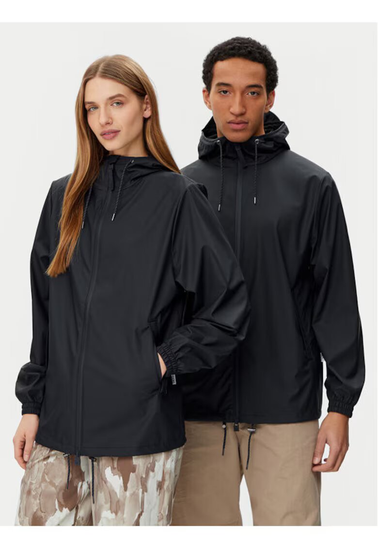 Rains Geaca dama - 305312693 - Poliester - Albastru - Albastru