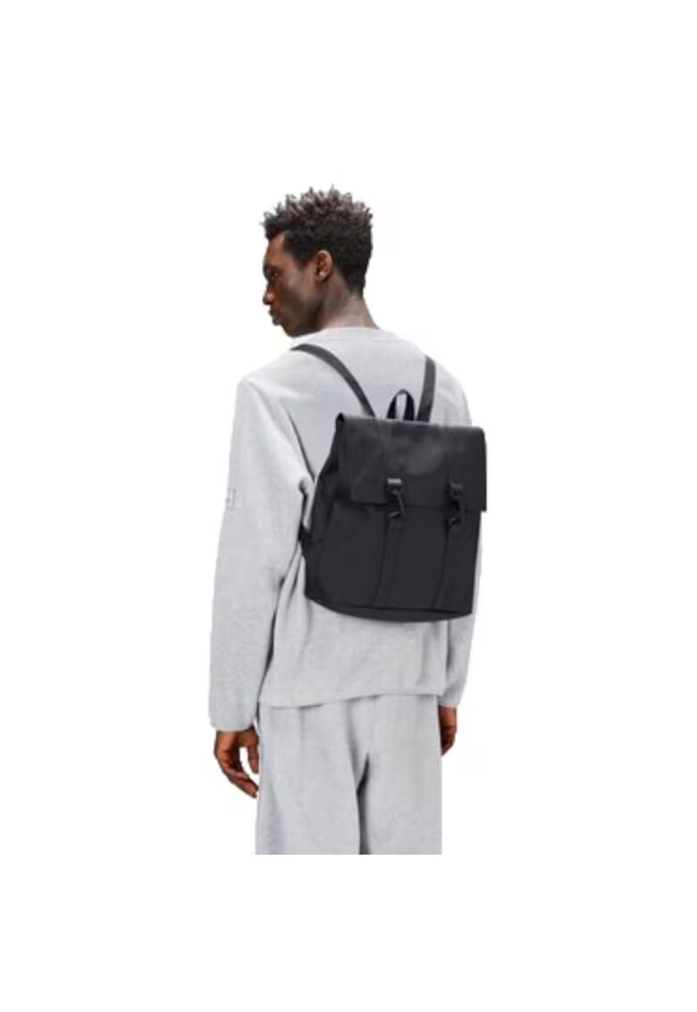 Rains Rucsac MSN Bag Mini - negru - material plastic