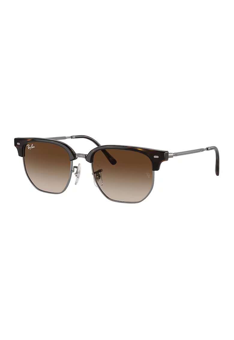 Ray-Ban Ochelari de soare clubmaster - Maro/Argintiu