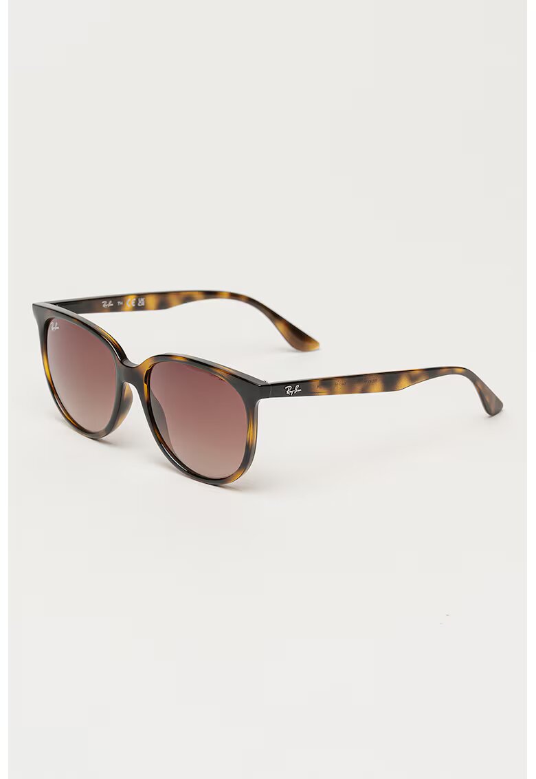 Ray-Ban Ochelari de soare cu logo - Maro/Galben