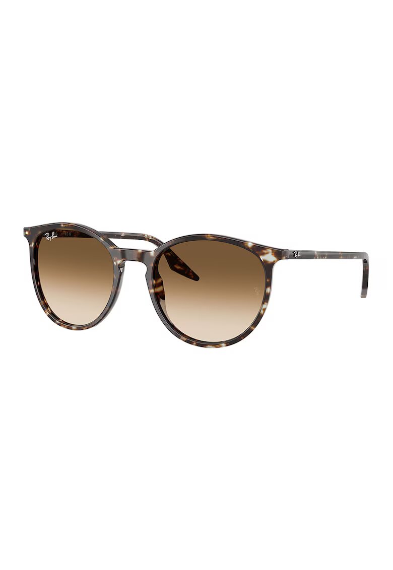 Ray-Ban Ochelari de soare pantos unisex cu lentile cu aspect in degrade - Alb/Maro