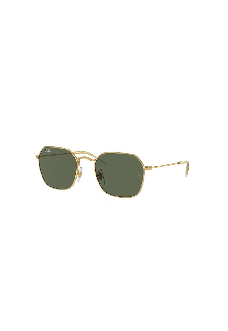 Ray-Ban Ochelari de soare patrati cu rama metalica - Verde/Auriu
