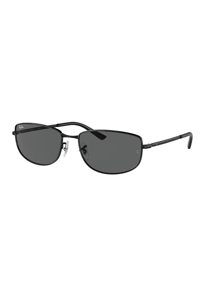 Ray-Ban Ochelari de soare unisex cu rama metalica - Negru