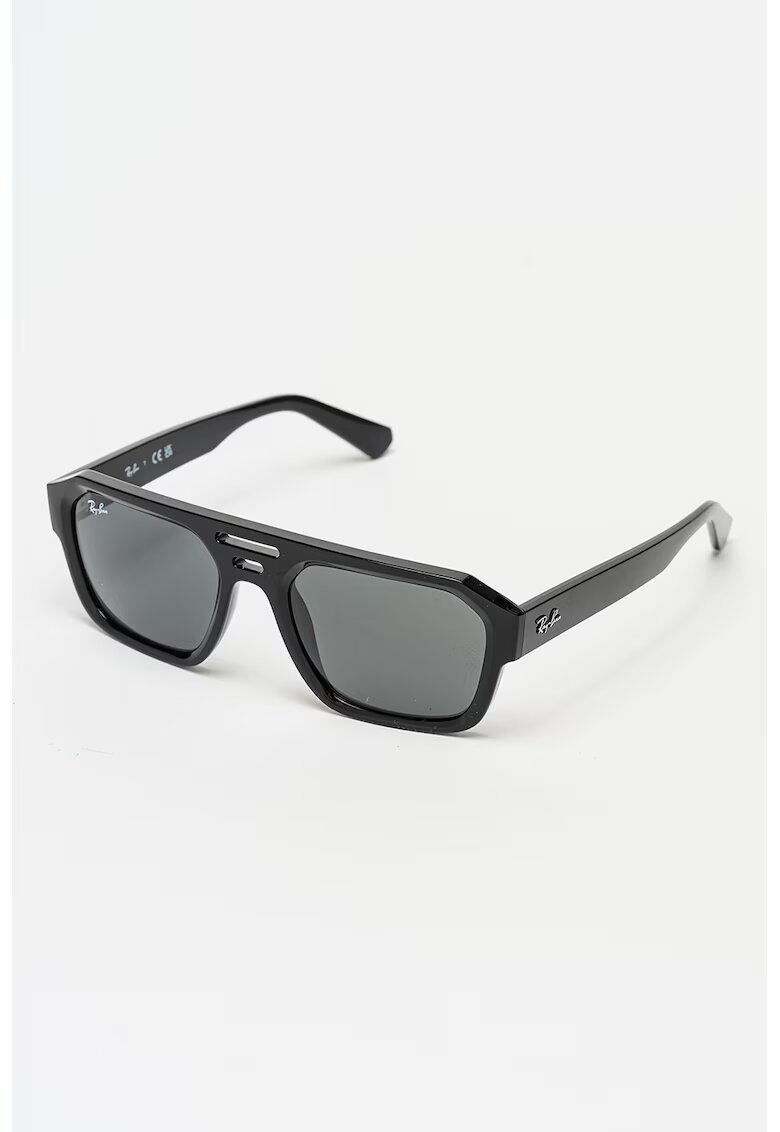 Ray-Ban Ochelari de soare unisex dreptunghiulari - Negru