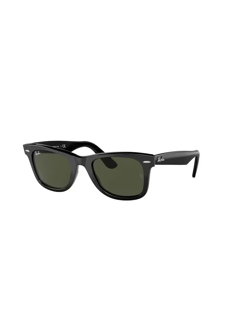 Ray-Ban Ochelari de soare wayfarer unisex cu detaliu logo - Negru