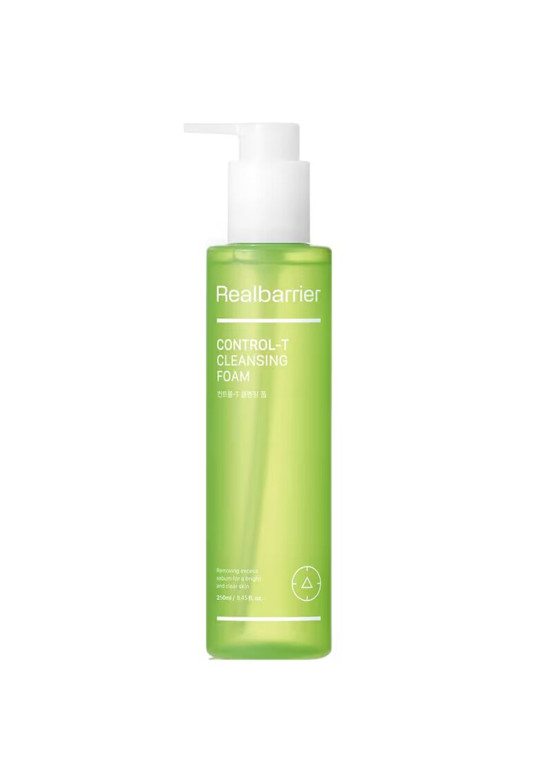 Real Barrier Control-T Cleansing Foam Spuma de curatare pentru ten gras 200 ml