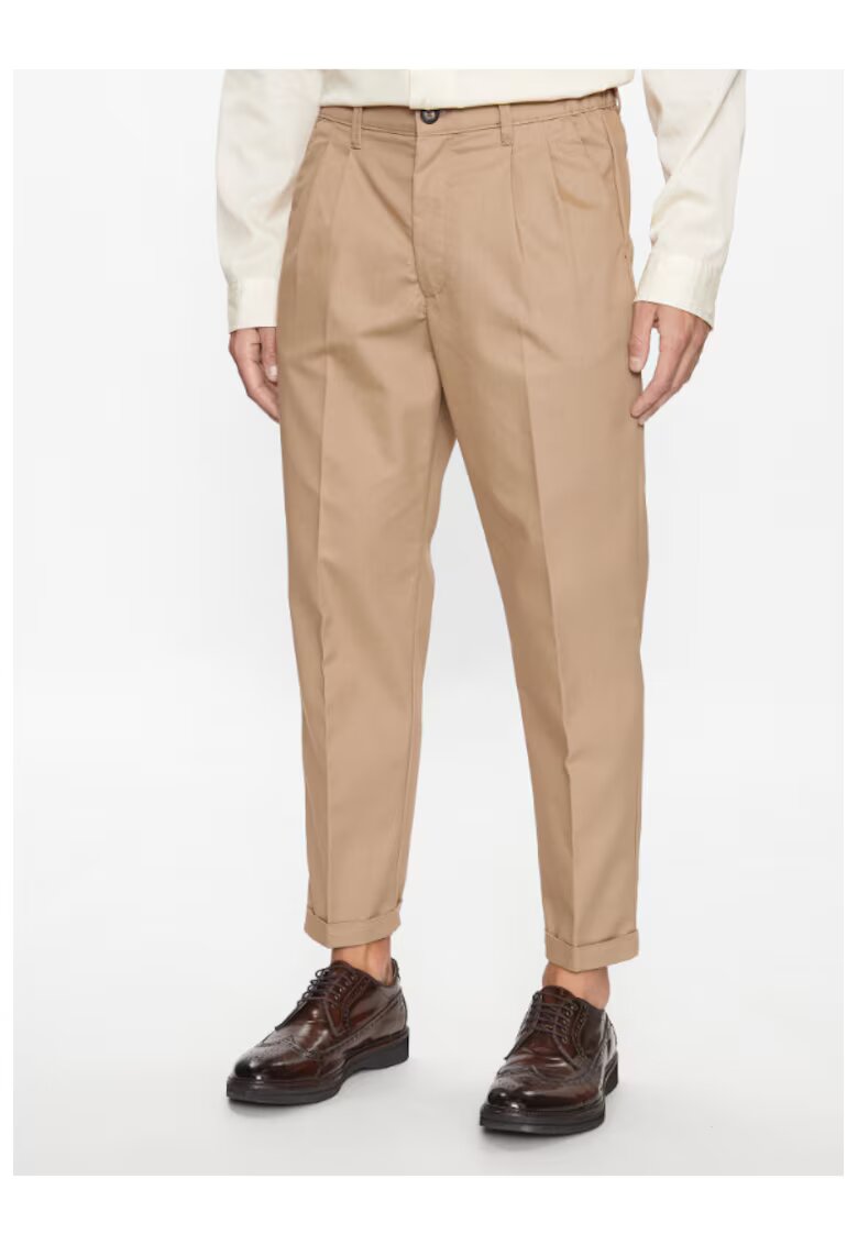 Redefined Rebel Pantaloni barbati - 302950003 - Bumbac - Bej
