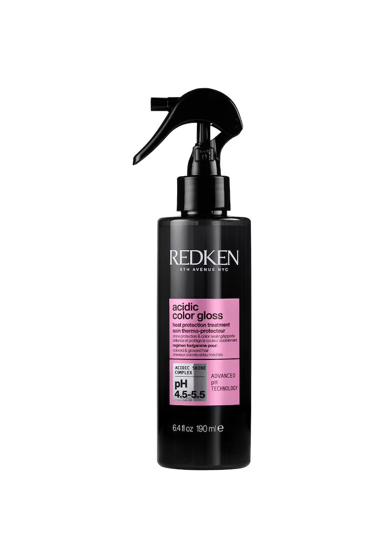 Redken Leave-in Acidic Color Gloss cu vitamina E si arginina - ofera protectie termica si stralucrie - pentru par vopsit - 190ml