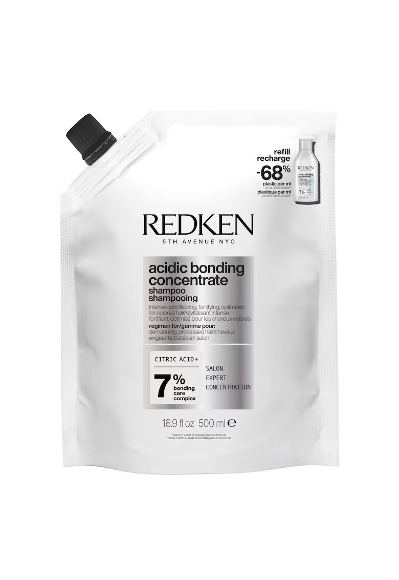 Redken Sampon Acidic Bonding - Concentrate intens revitalizant - fortifiant si optimizat pentru par colorat - 500 ml