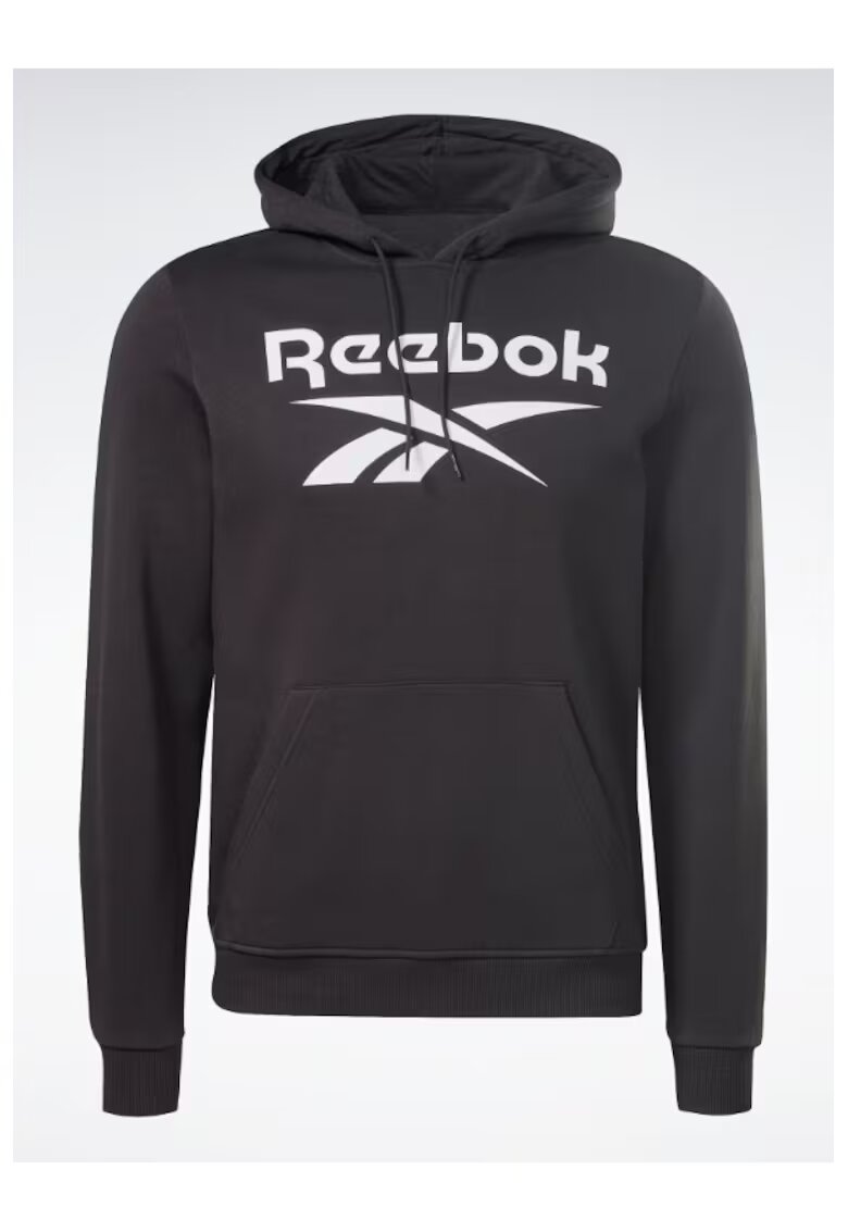 Reebok Bluza barbati - 301161318 - Bumbac - Negru