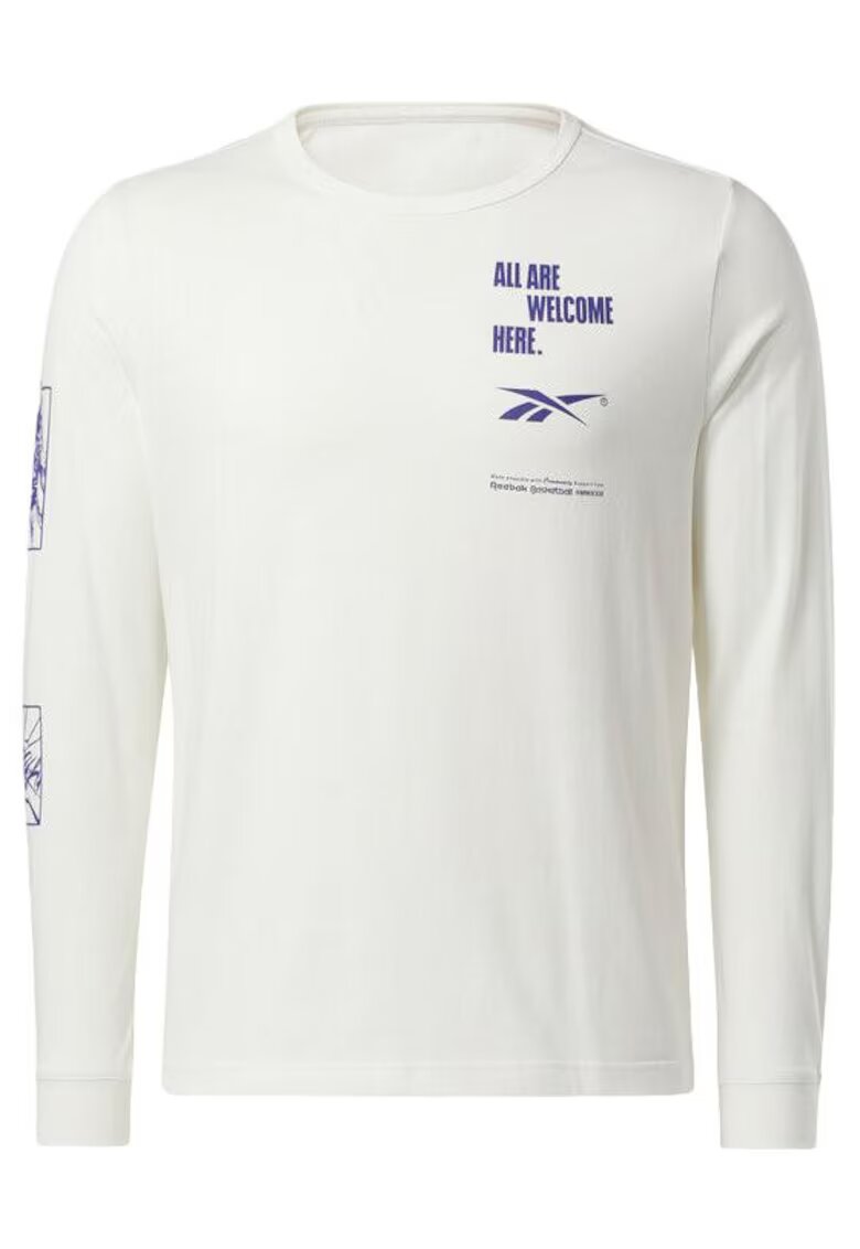 Reebok Bluza barbati HN5806 - Bumbac - Ecru -