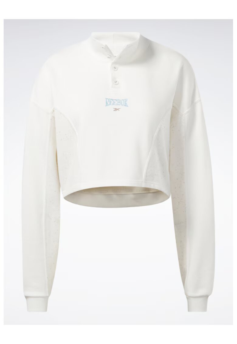 Reebok Bluza dama - 301508878 - Bumbac - Alb