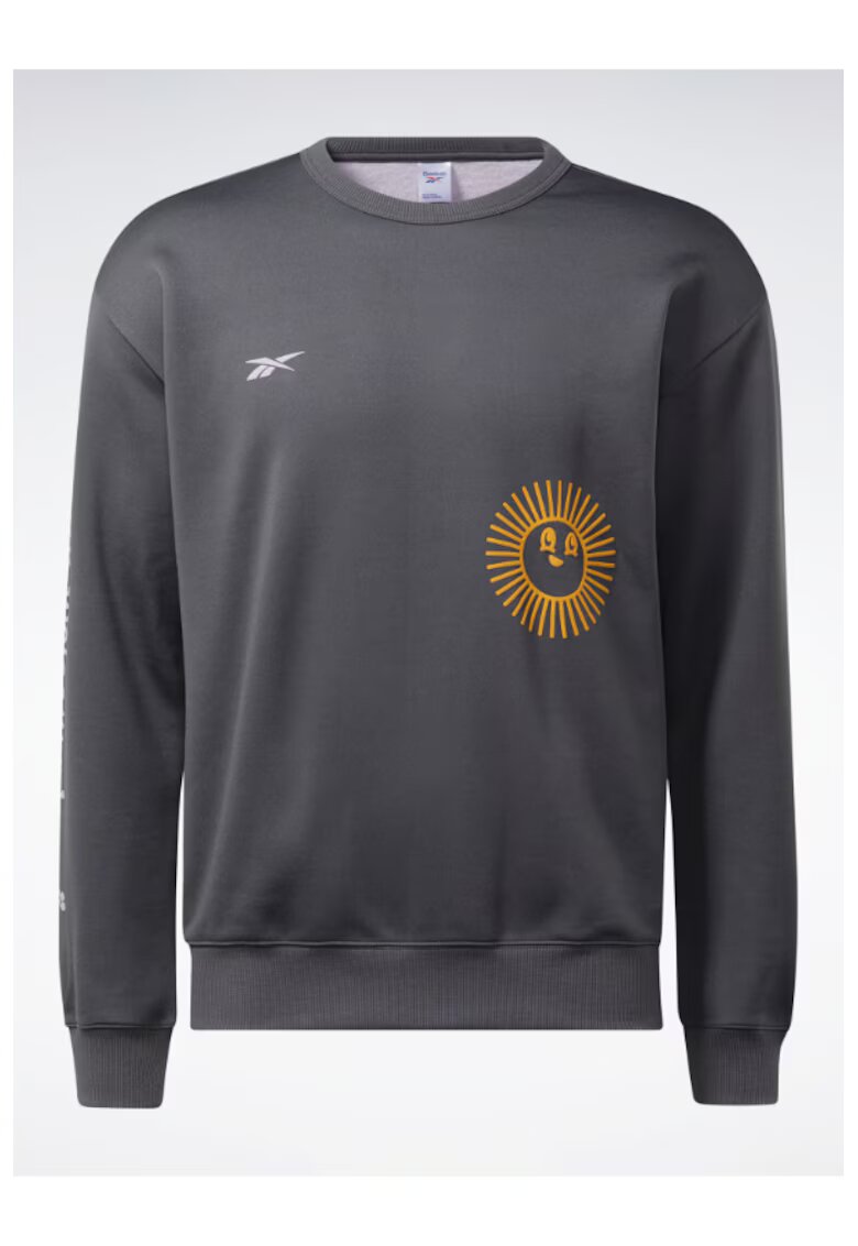 Reebok Bluza unisex - 301694205 - Bumbac - Gri