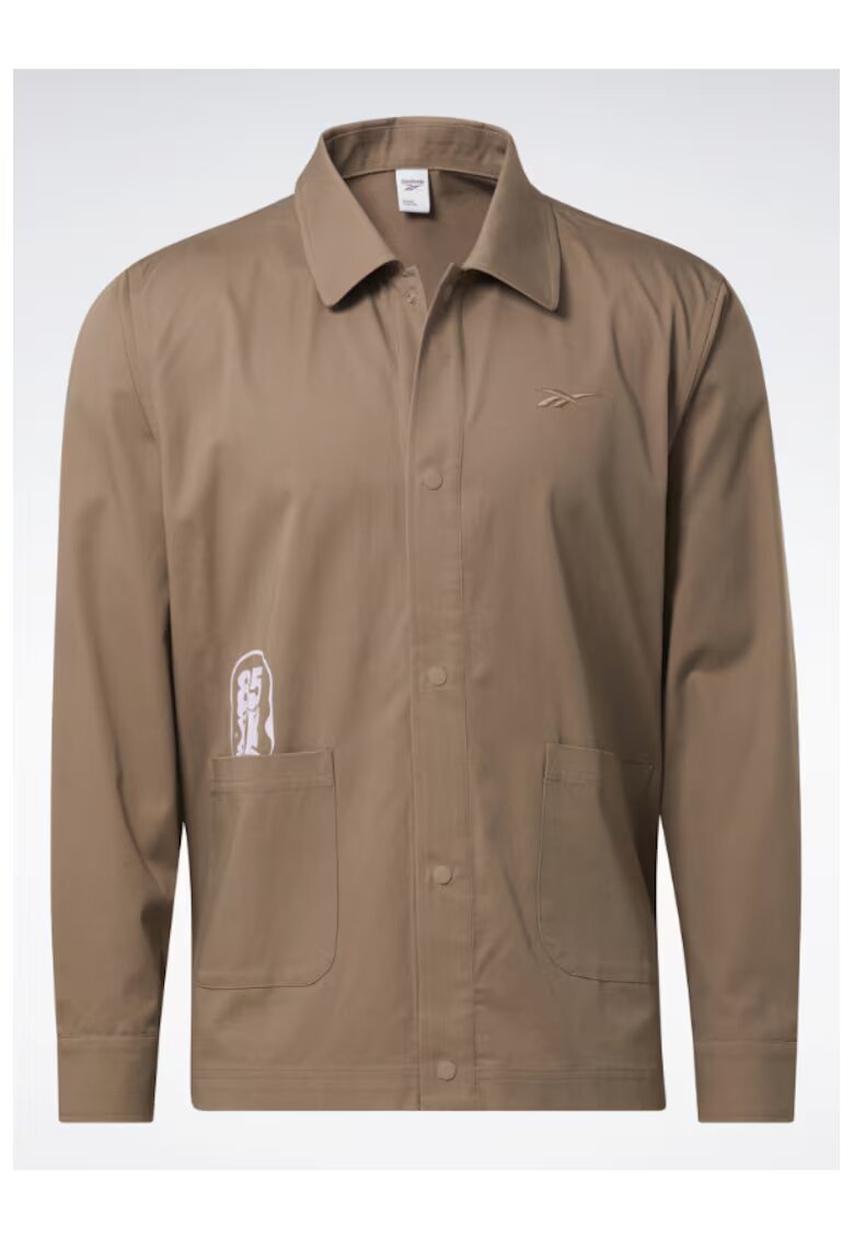 Reebok Bluza unisex - 301694403 - Bumbac - Maro
