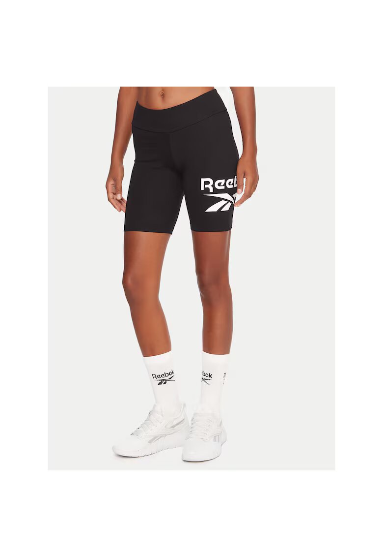 Reebok Colanti sport dama negru - material elastic -