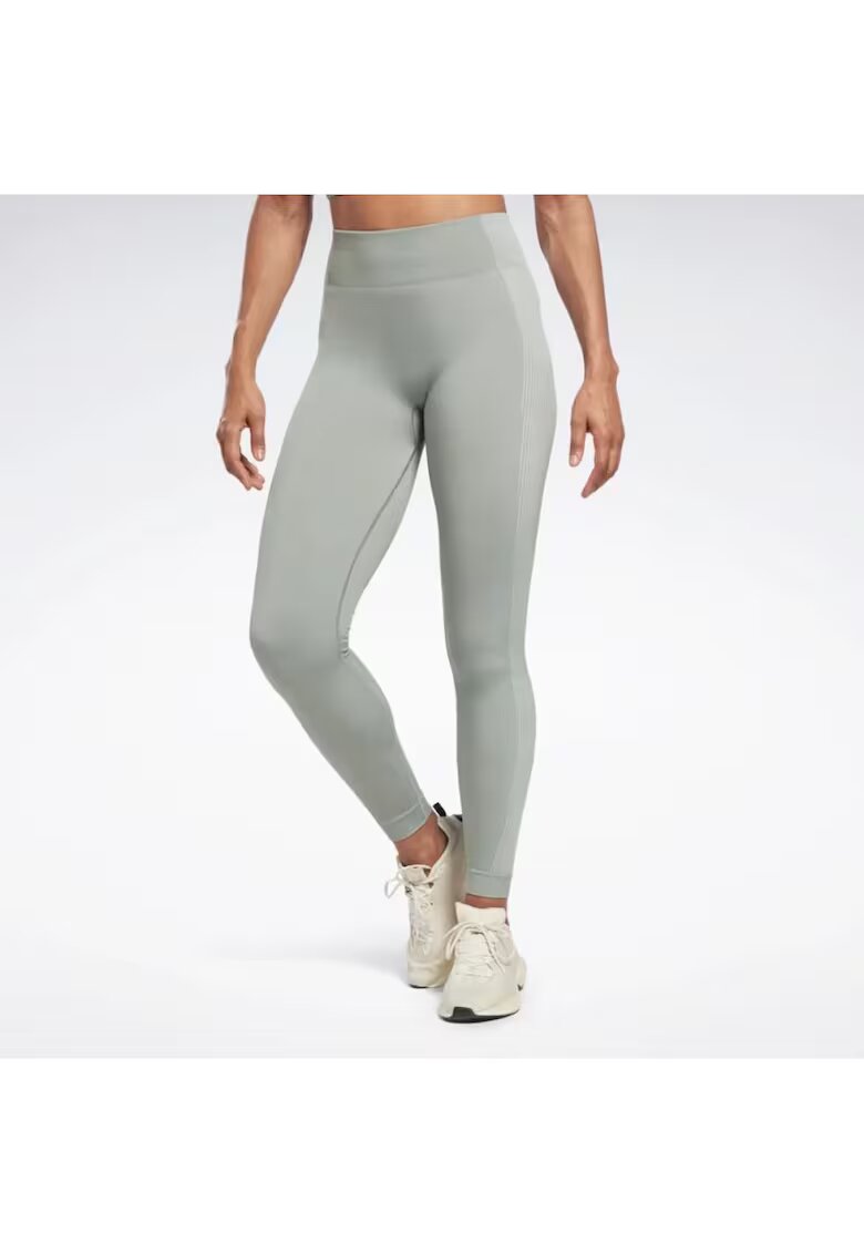 Reebok Colanti Yogga HR Seamless Tight - verde - 72% poliester - 22% poliamida - 6% elastan